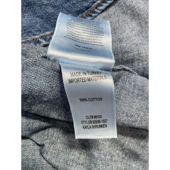 Citizens Of Humanity Blue Button Down Shirt - Picture 9 of 11